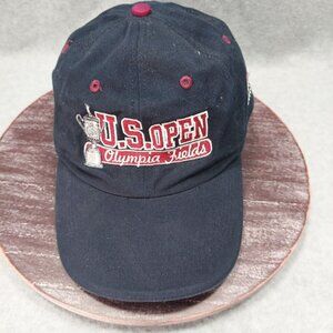VTG 2003 Olympia Fields  Golf Hat Blue US Open Hat Cap Strap Back Limited Edit